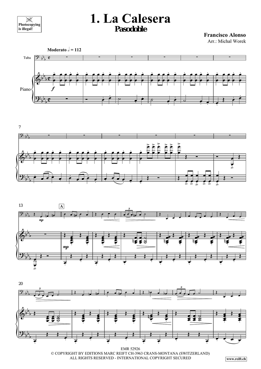 Around The World Volume 5 Tuba scores gallery preview page 5