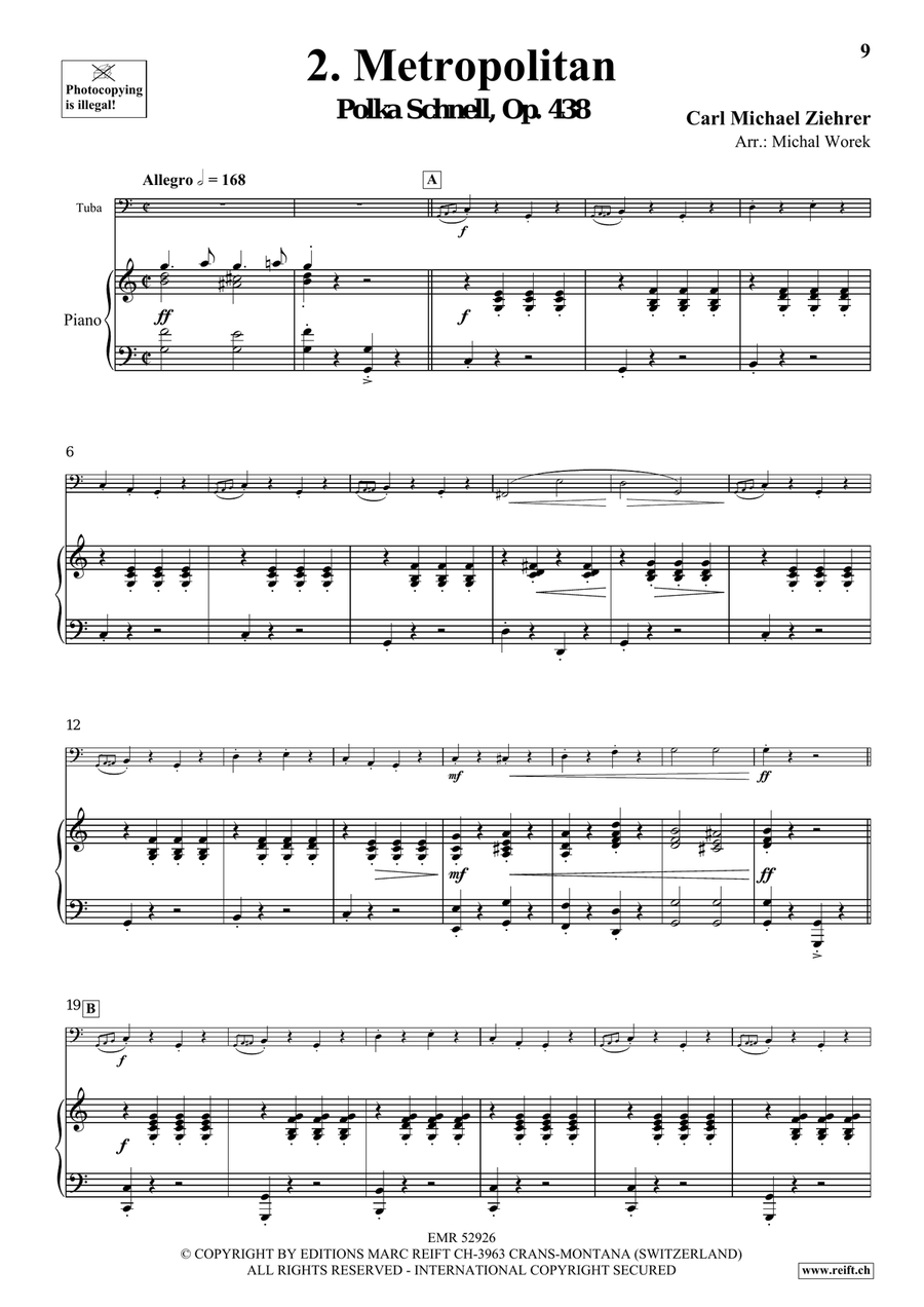 Around The World Volume 5 Tuba scores gallery preview page 7