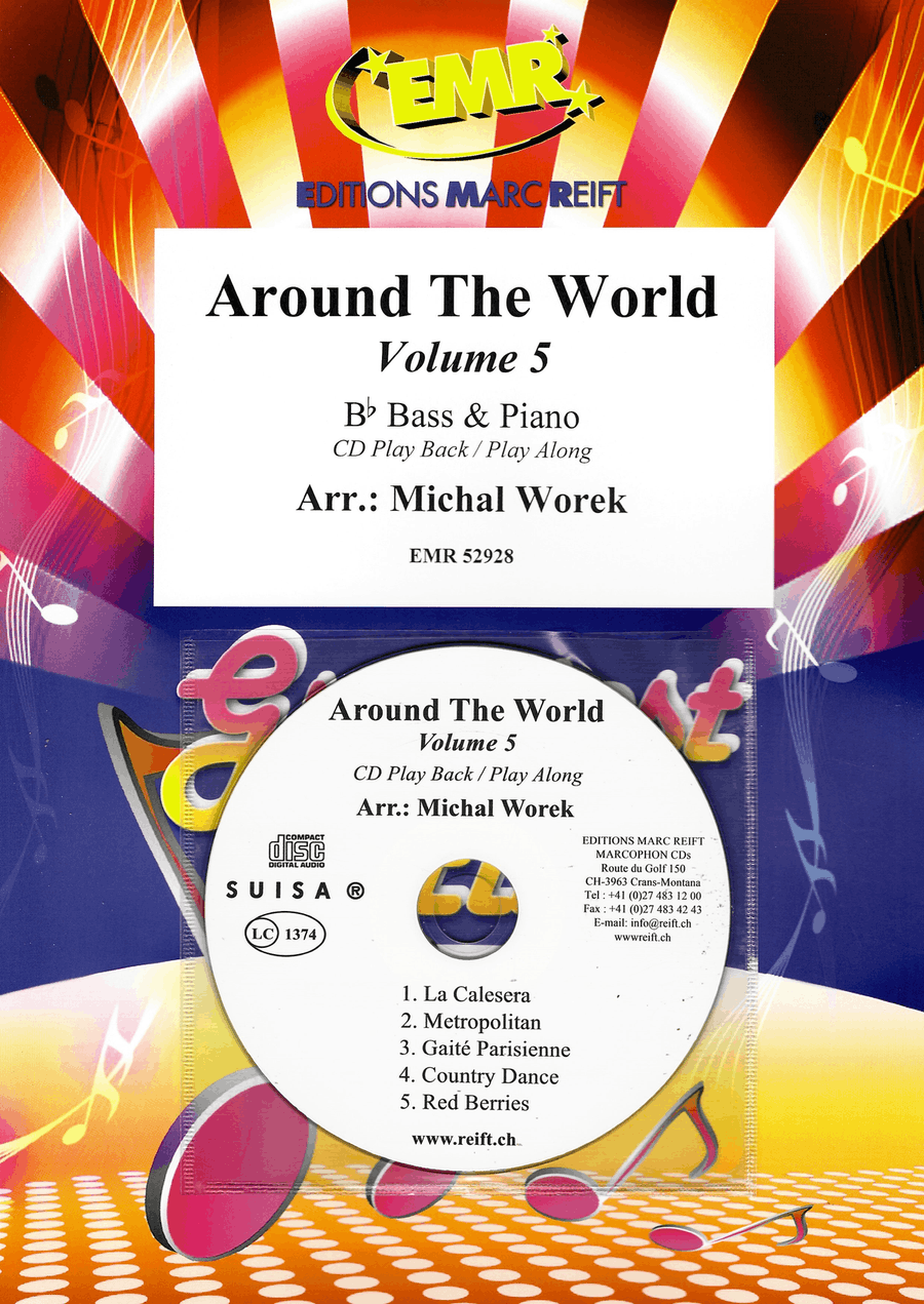 Around The World Volume 5 Piano Accompaniment scores gallery preview page 1