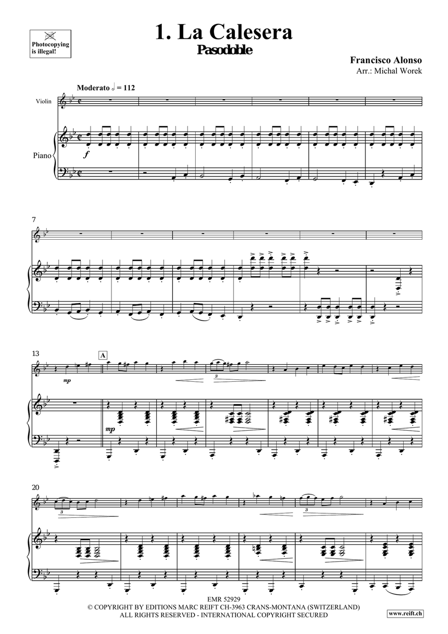 Around The World Volume 5 Violin Solo scores gallery preview page 5