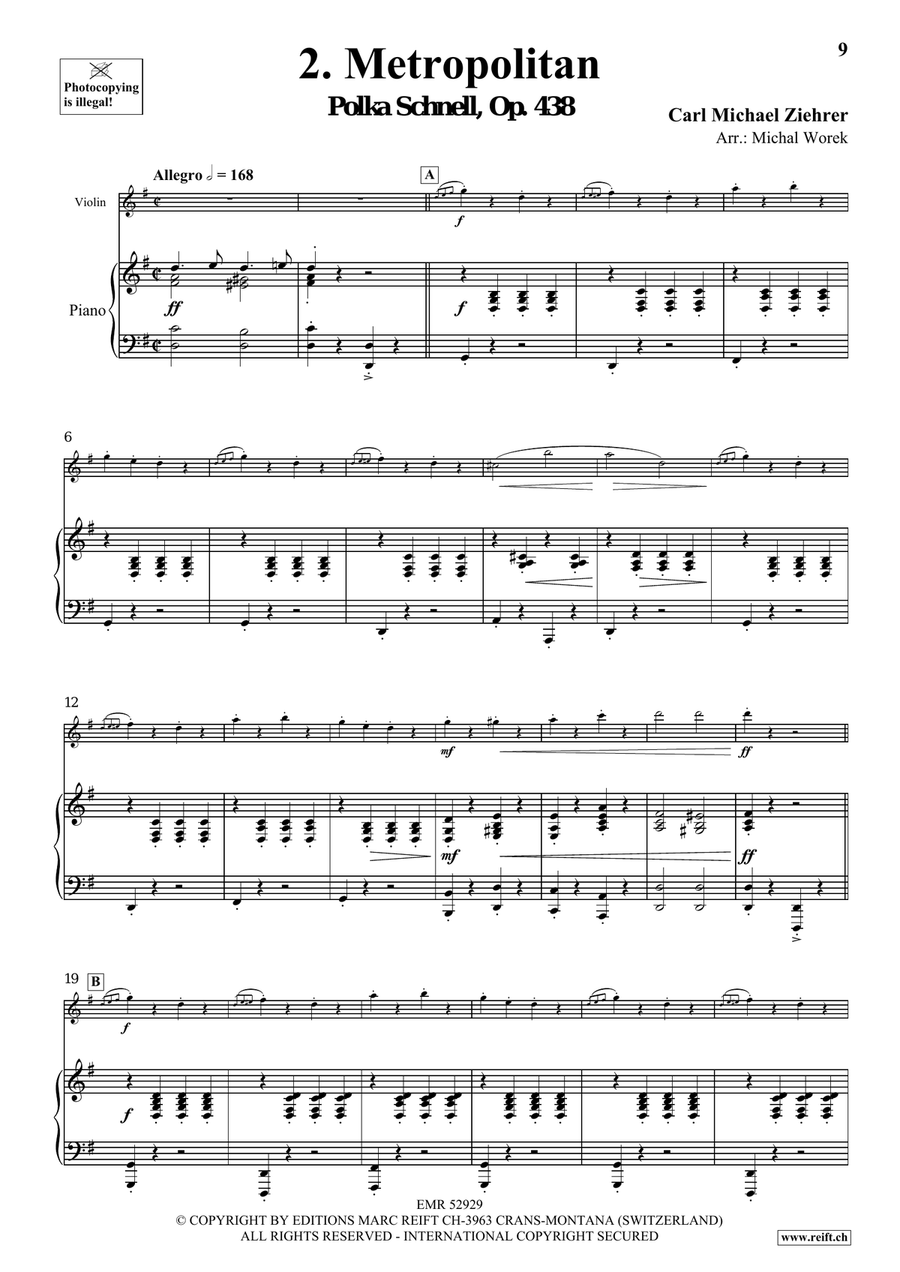 Around The World Volume 5 Violin Solo scores gallery preview page 7