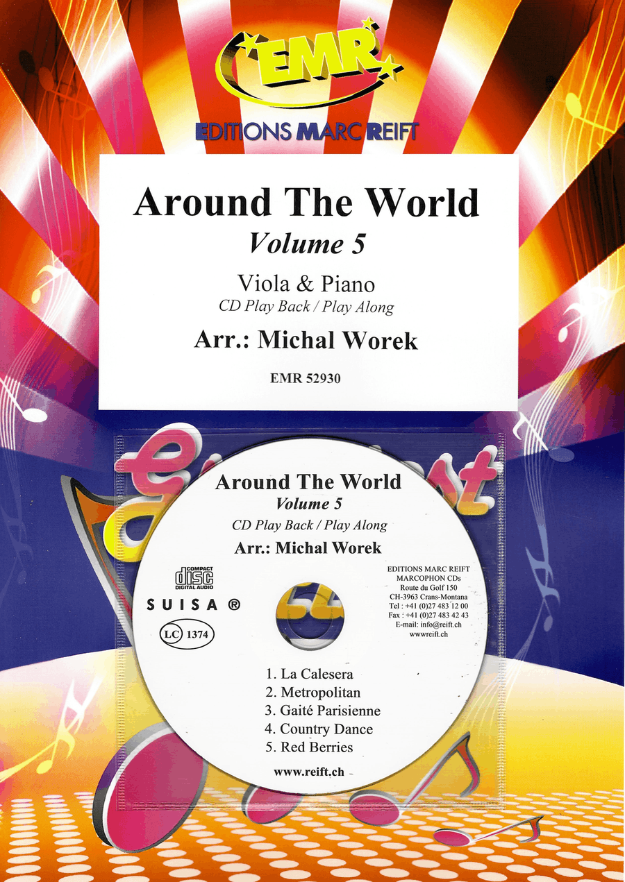Around The World Volume 5 Viola scores gallery preview page 1