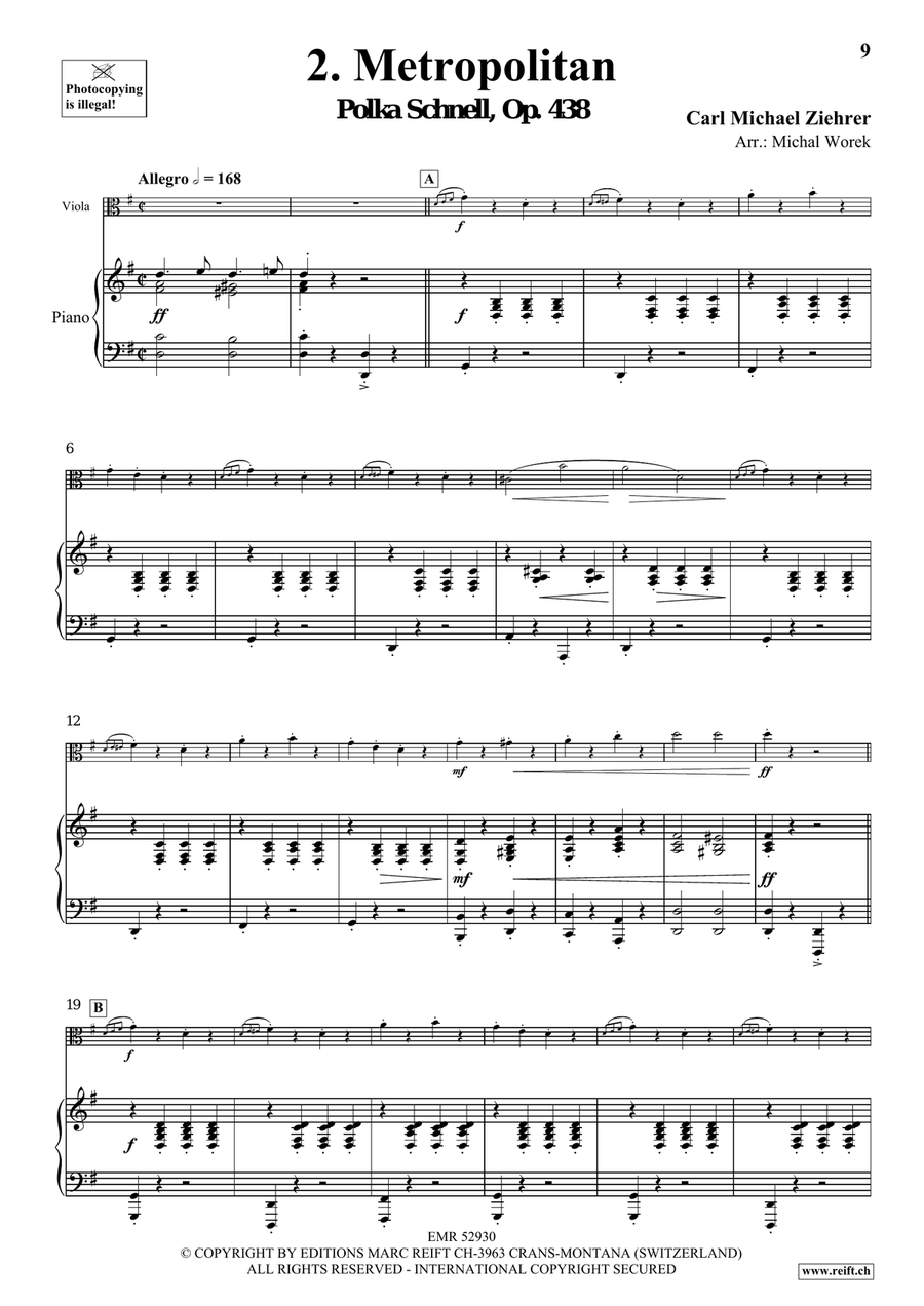 Around The World Volume 5 Viola scores gallery preview page 7