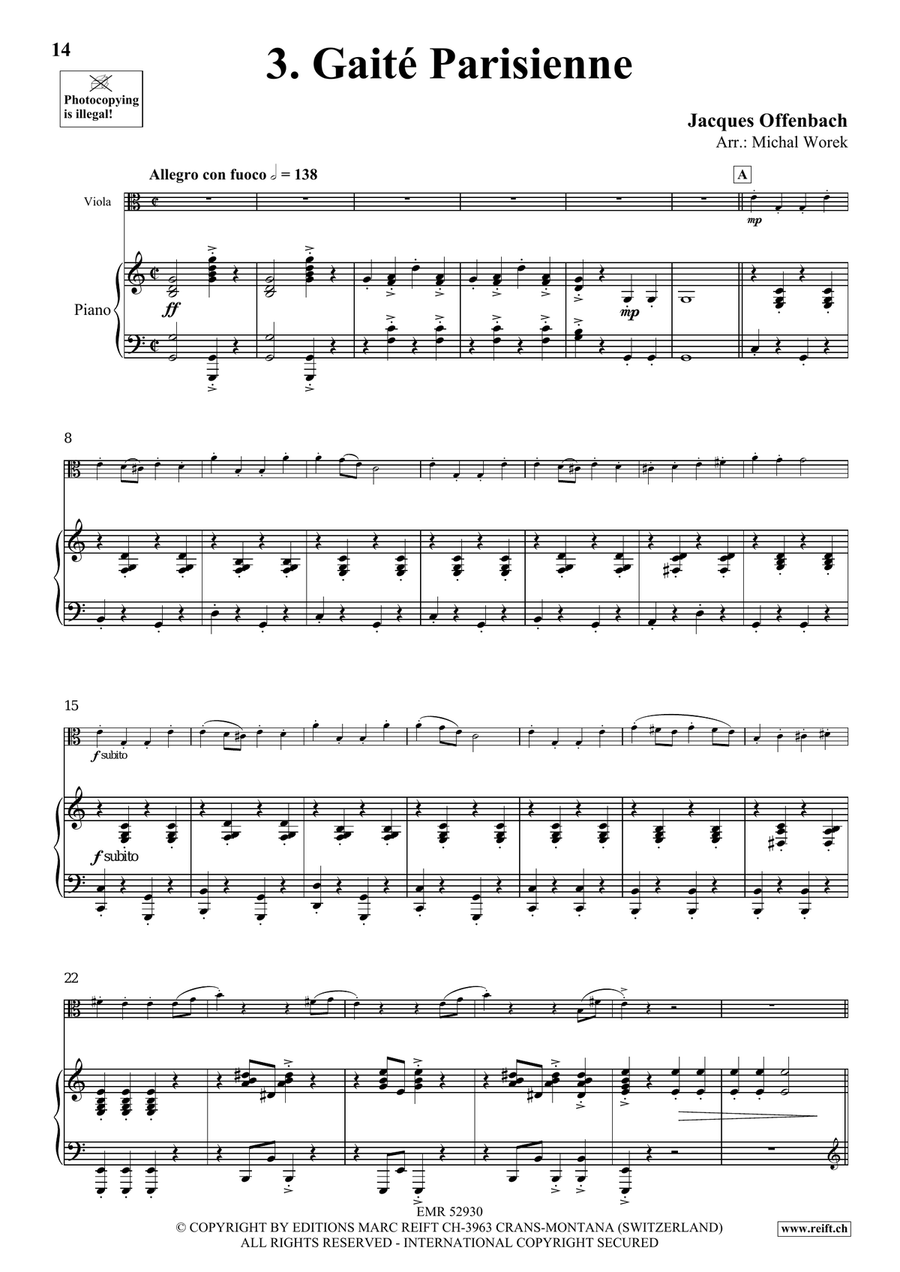 Around The World Volume 5 Viola scores gallery preview page 9