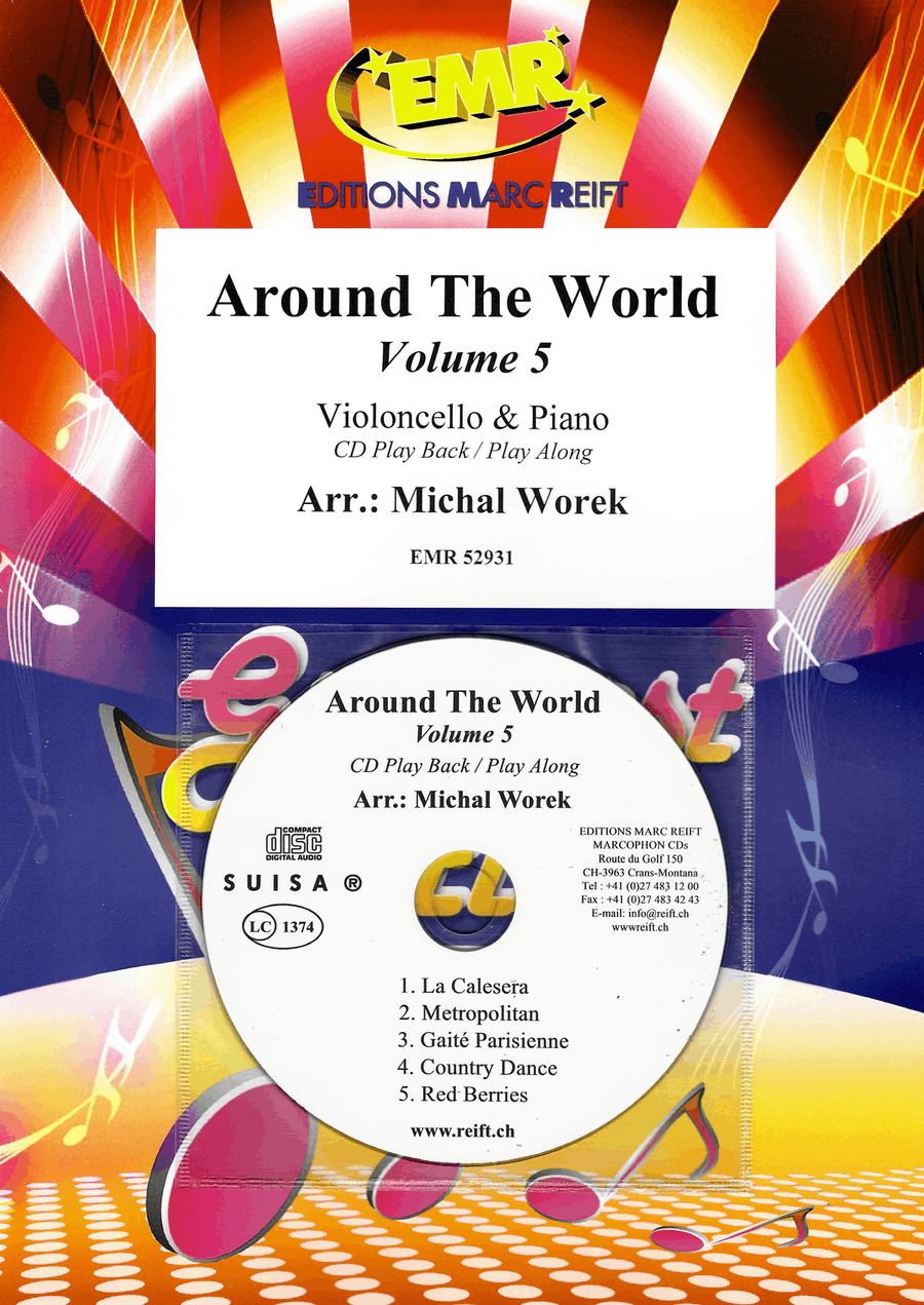 Around The World Volume 5 Piano Accompaniment scores gallery preview page 1