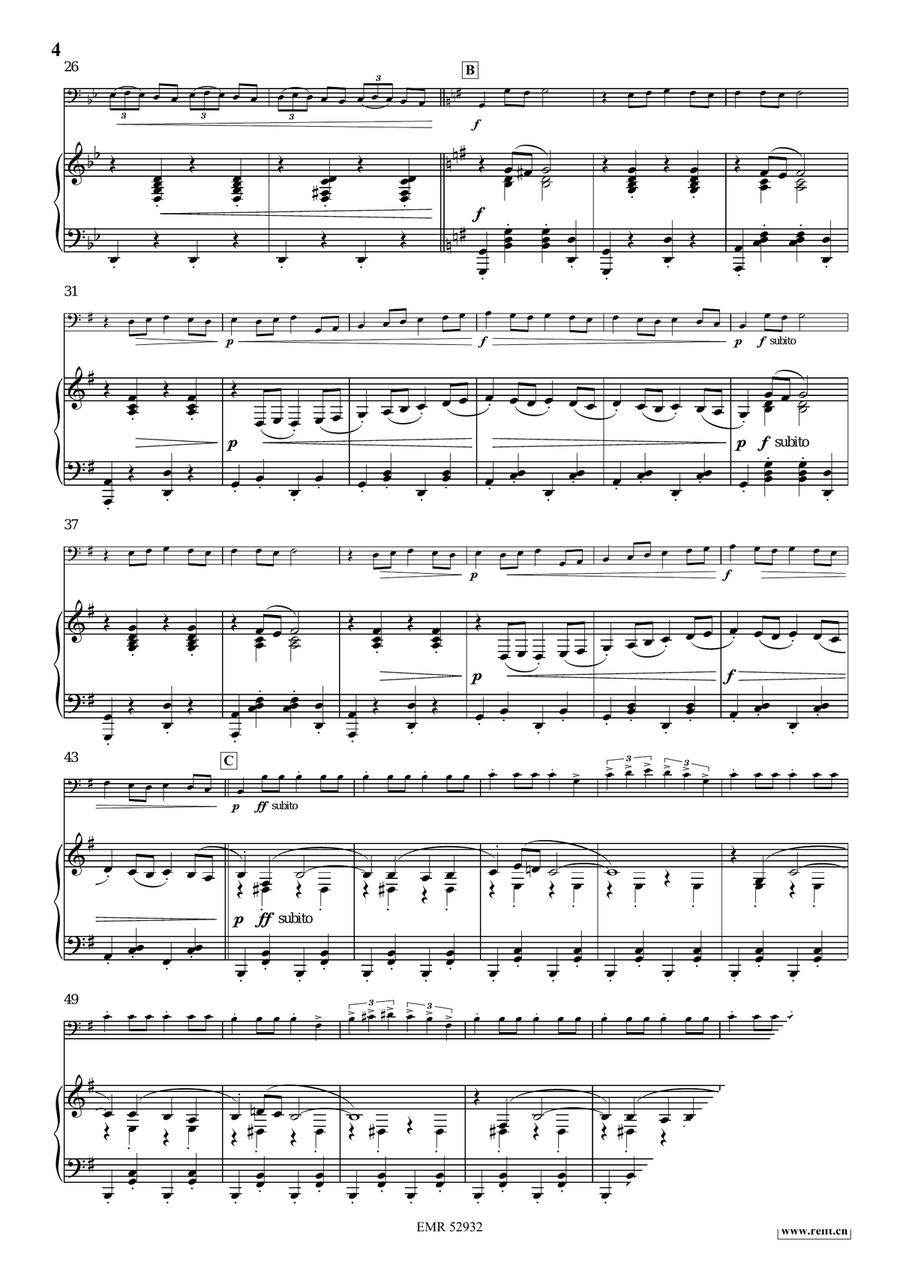 Around The World Volume 5 Double Bass scores gallery preview page 6