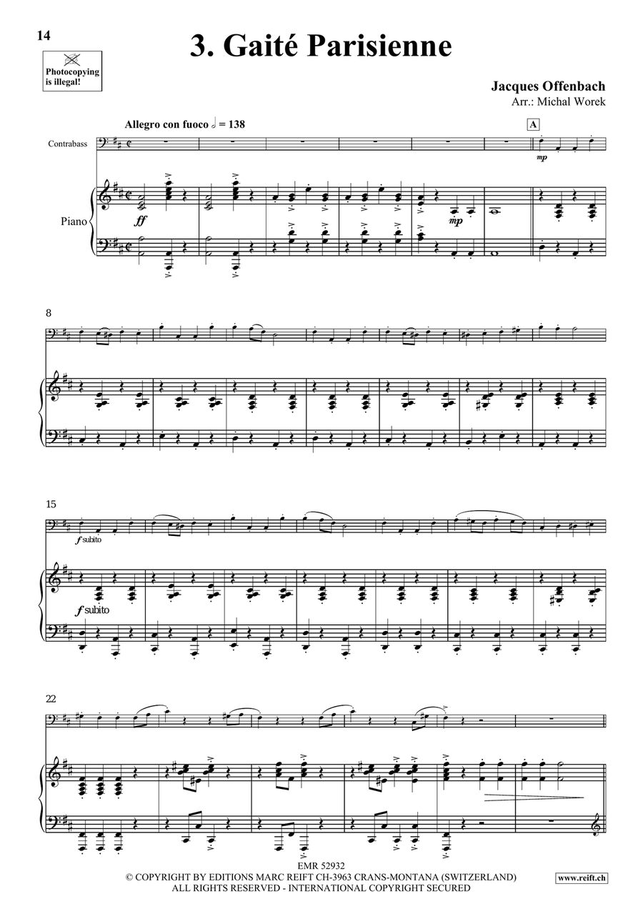 Around The World Volume 5 Double Bass scores gallery preview page 9