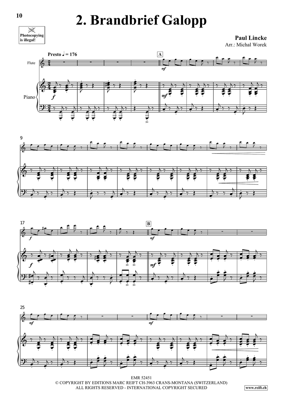 Around The World Volume 3 Flute Solo scores gallery preview page 7