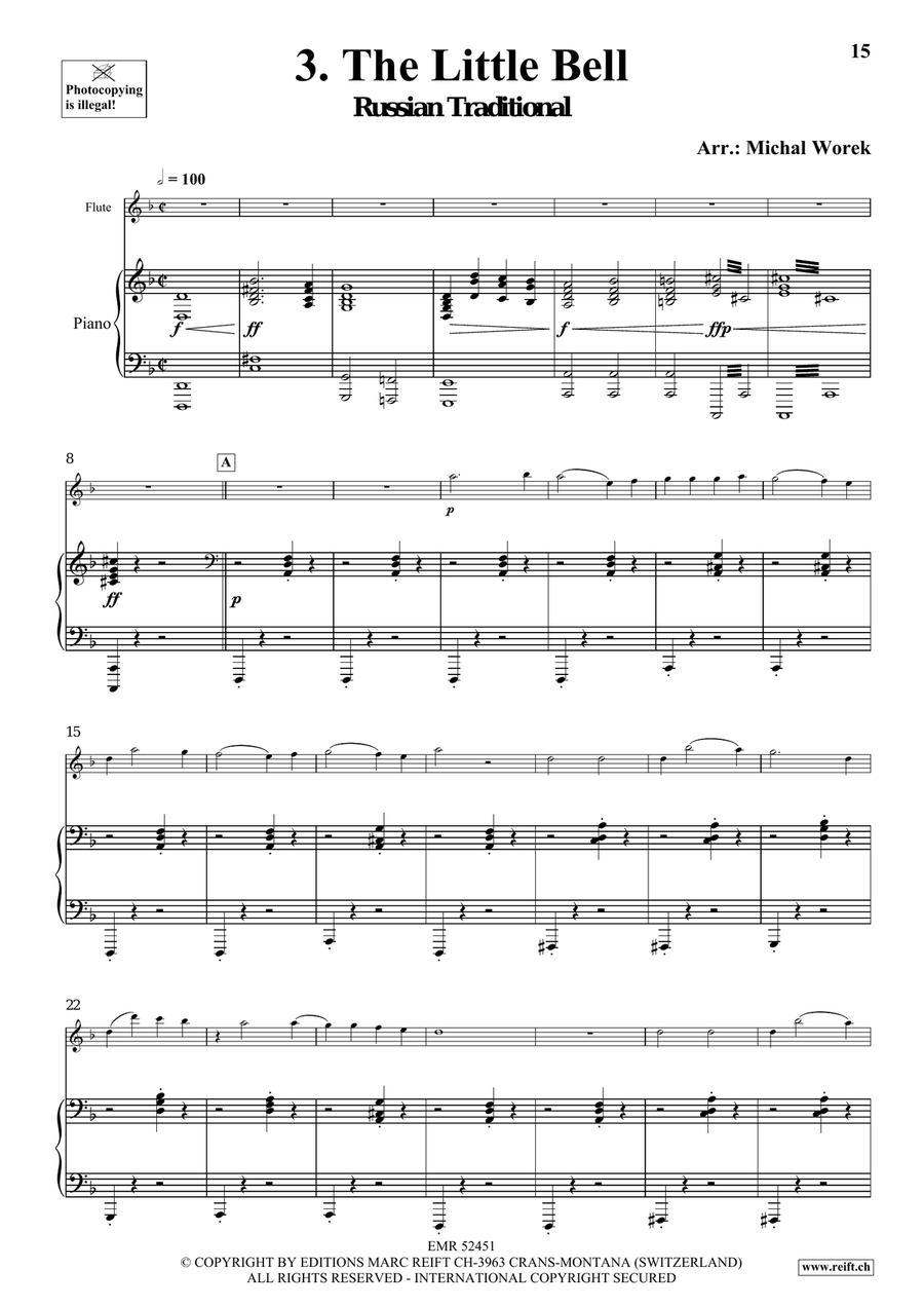 Around The World Volume 3 Flute Solo scores gallery preview page 9