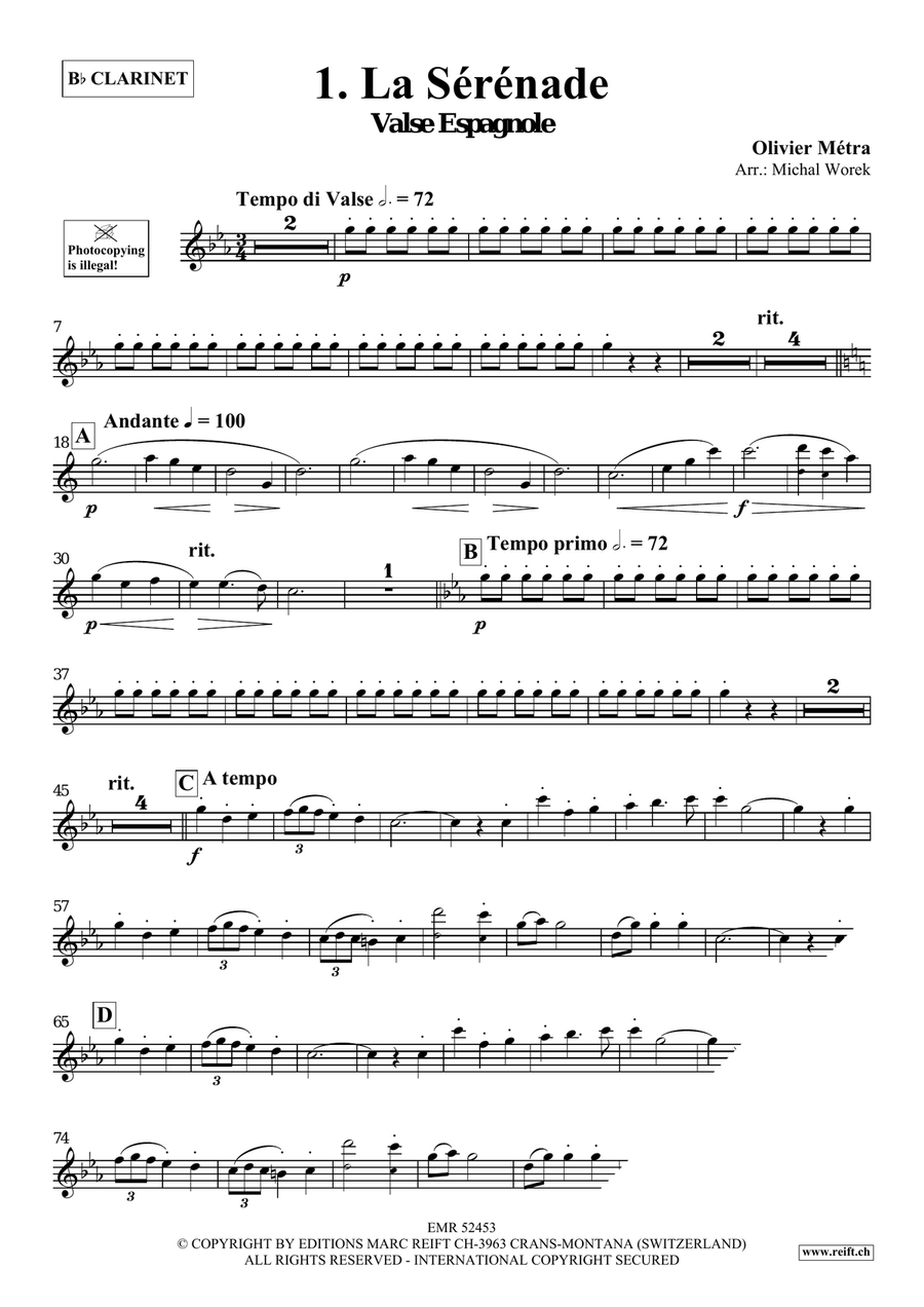 Around The World Volume 3 Clarinet Solo scores gallery preview page 4