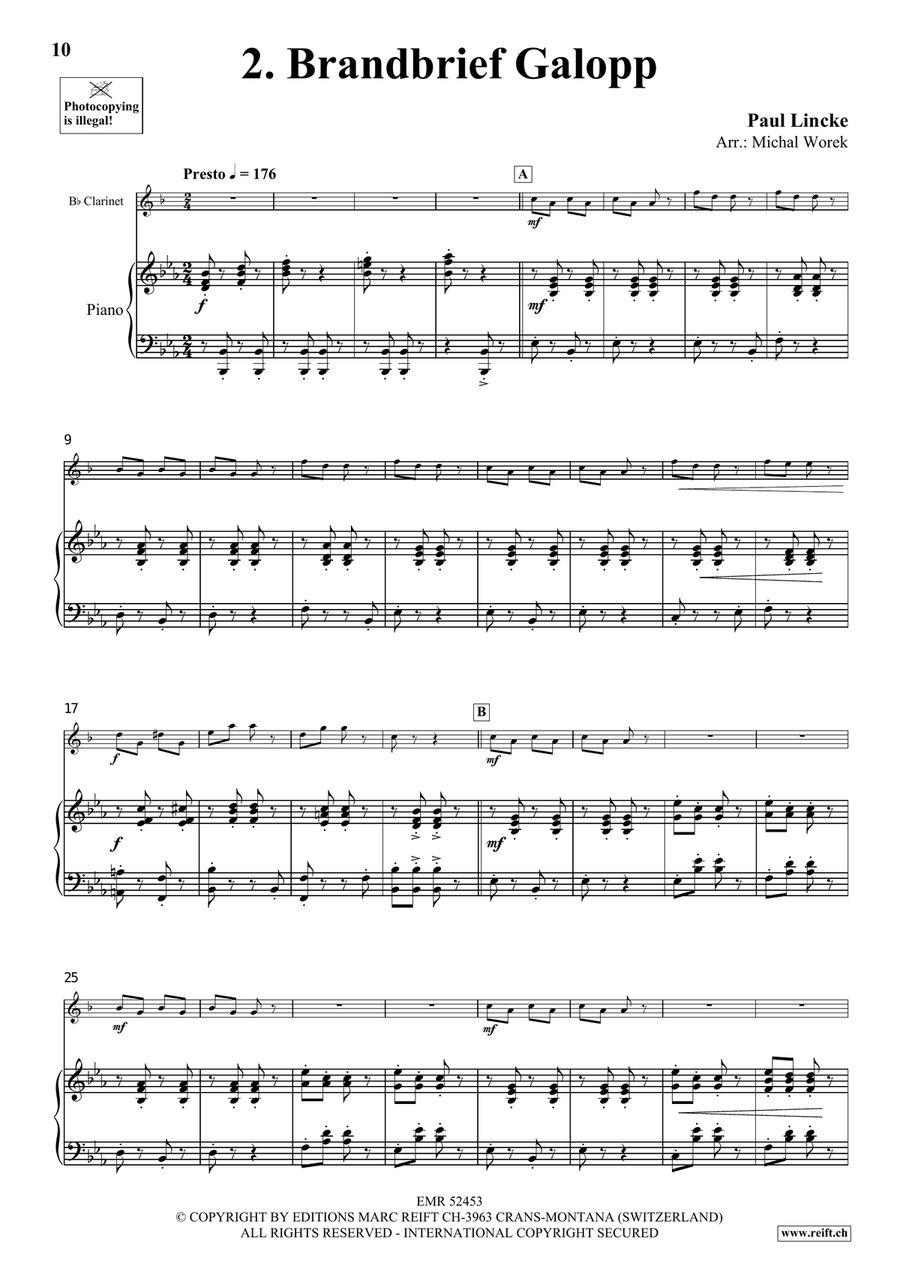 Around The World Volume 3 Clarinet Solo scores gallery preview page 7