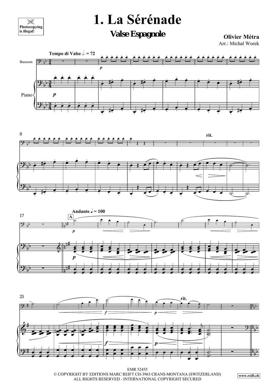 Around The World Volume 3 Bassoon Solo scores gallery preview page 5