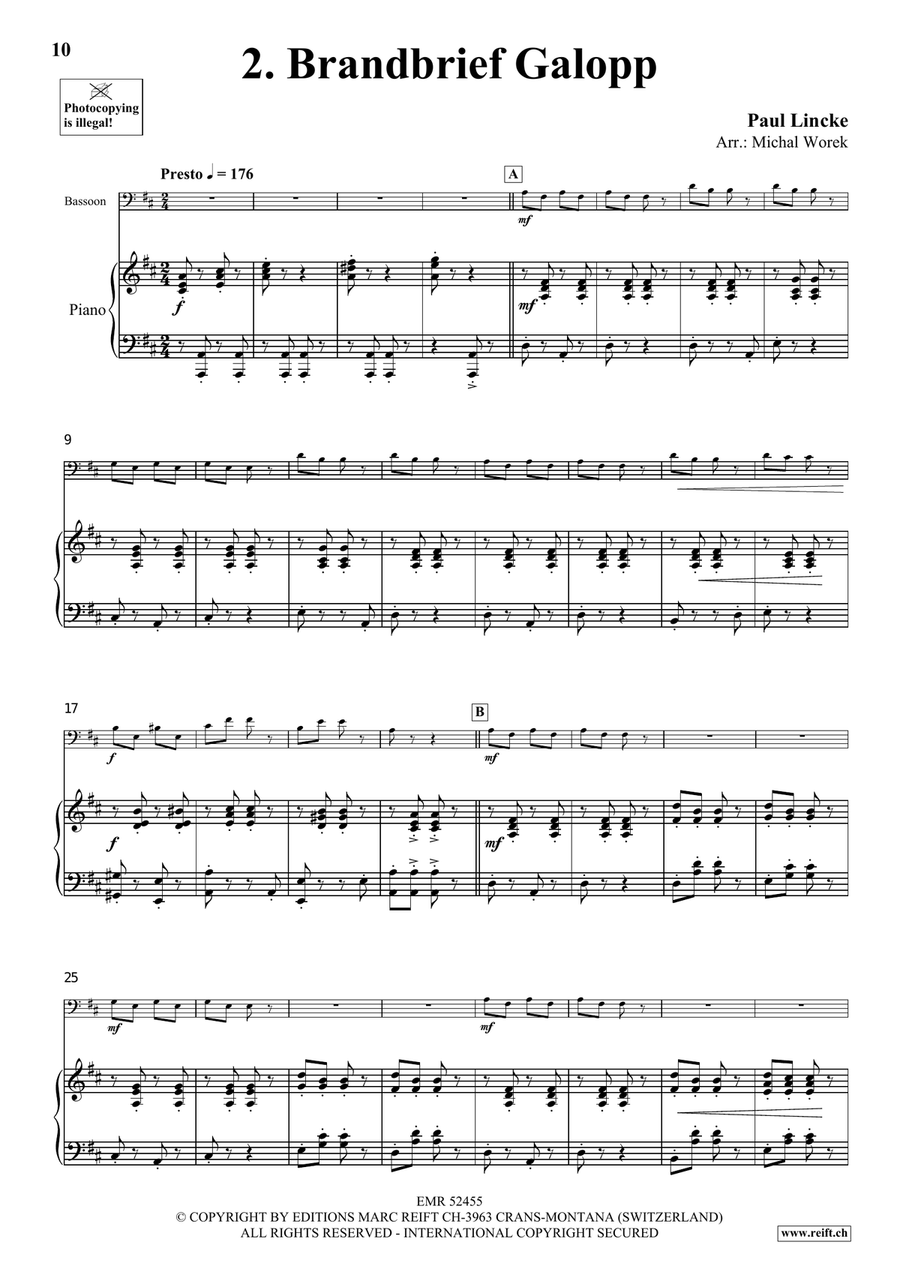 Around The World Volume 3 Bassoon Solo scores gallery preview page 7