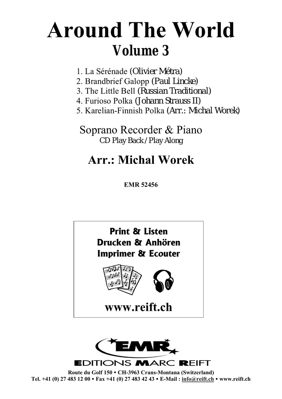 Around The World Volume 3 Soprano Recorder scores gallery preview page 2