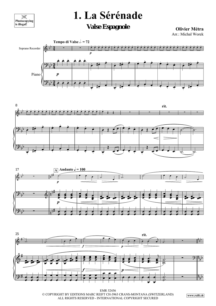Around The World Volume 3 Soprano Recorder scores gallery preview page 5