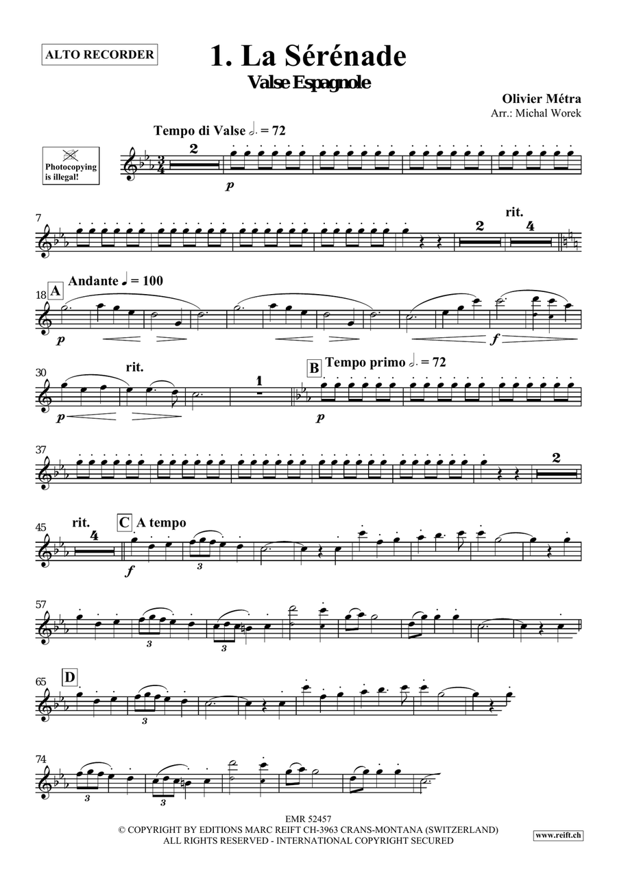 Around The World Volume 3 Alto Recorder scores gallery preview page 4