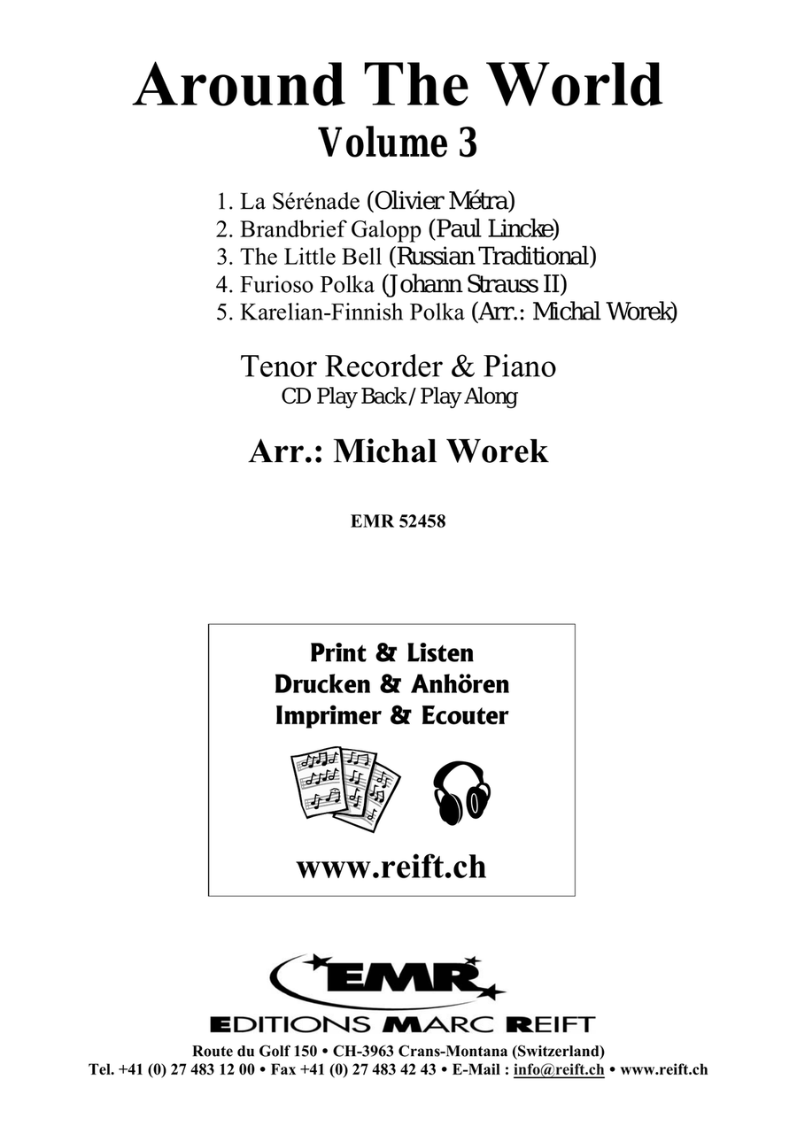 Around The World Volume 3 Tenor Recorder scores gallery preview page 2