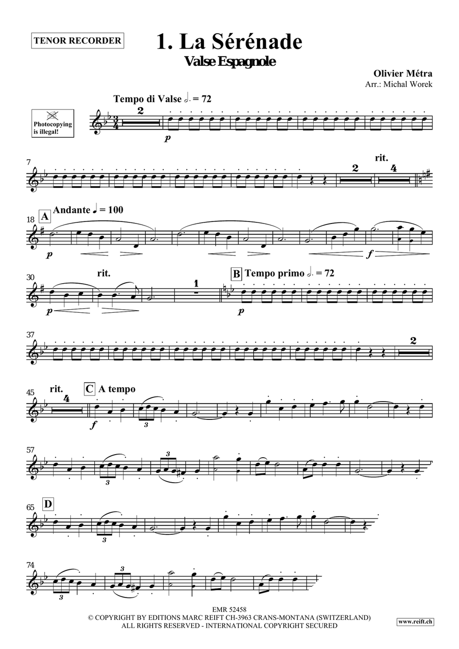 Around The World Volume 3 Tenor Recorder scores gallery preview page 4