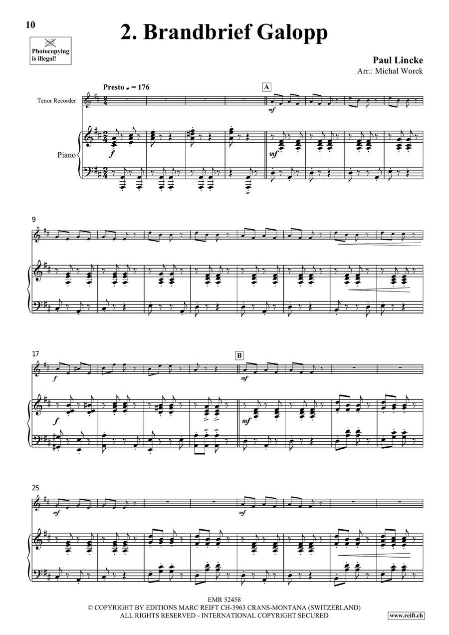 Around The World Volume 3 Tenor Recorder scores gallery preview page 7
