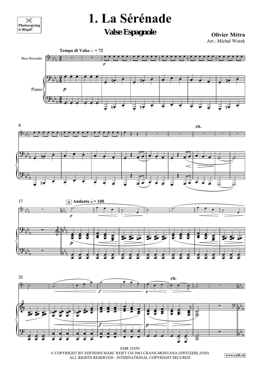 Around The World Volume 3 Bass Recorder scores gallery preview page 5