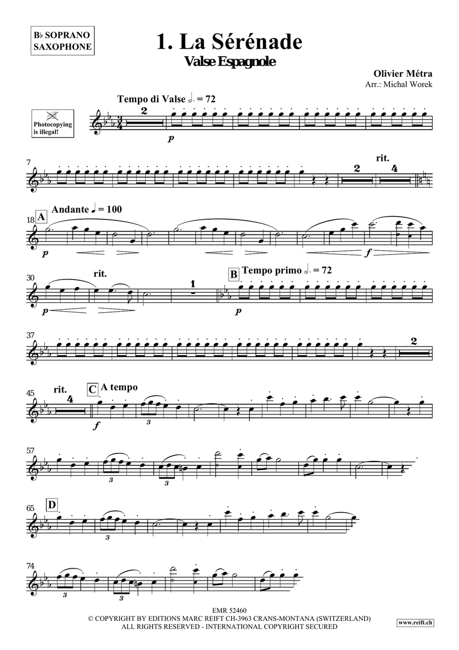 Around The World Volume 3 Soprano Saxophone scores gallery preview page 4