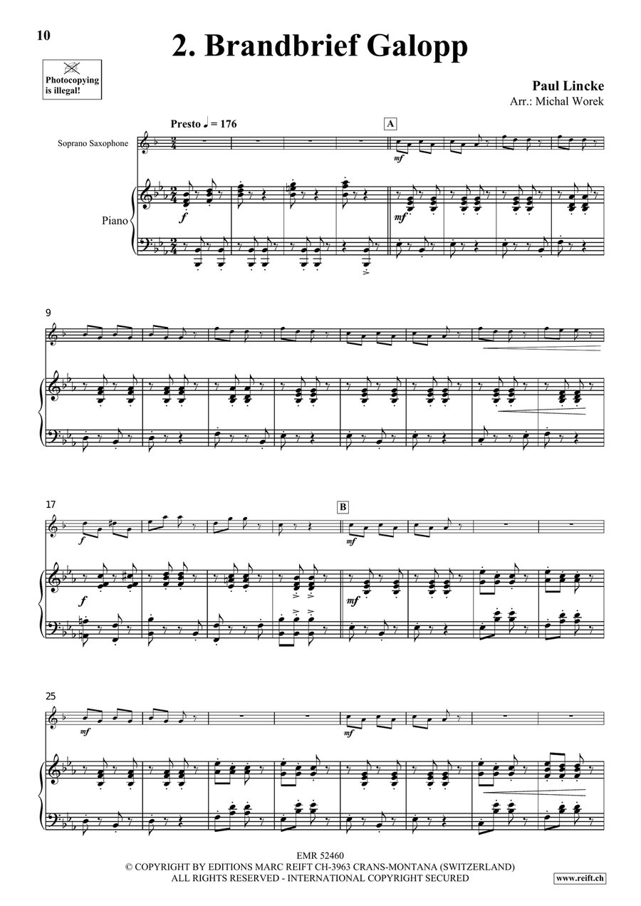 Around The World Volume 3 Soprano Saxophone scores gallery preview page 7