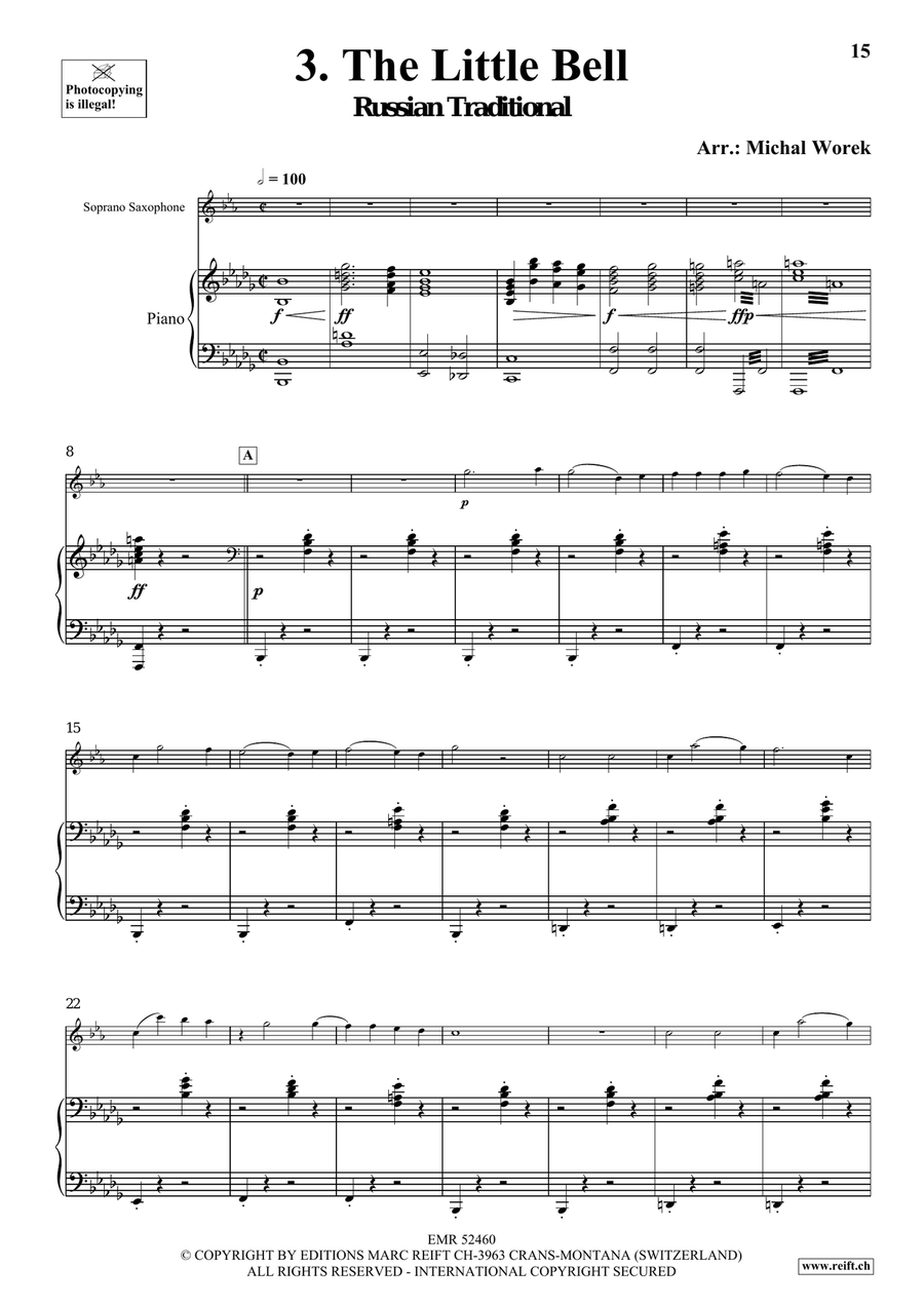 Around The World Volume 3 Soprano Saxophone scores gallery preview page 9