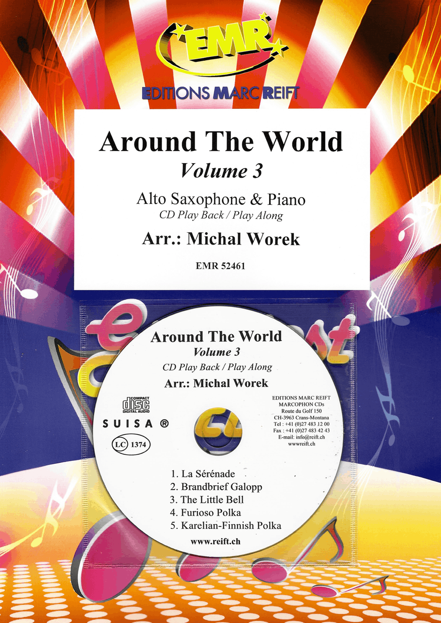 Around The World Volume 3 Alto Saxophone scores gallery preview page 1