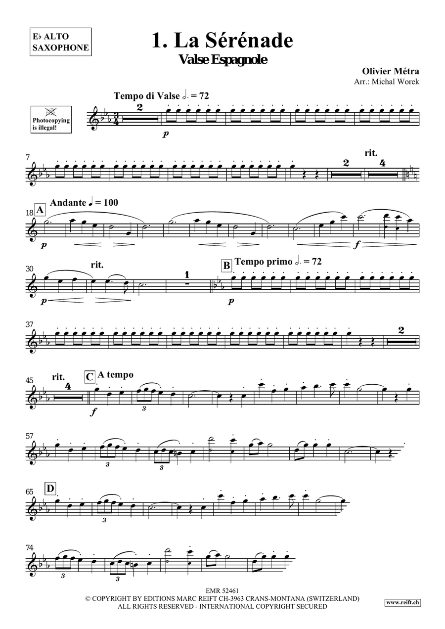 Around The World Volume 3 Alto Saxophone scores gallery preview page 4