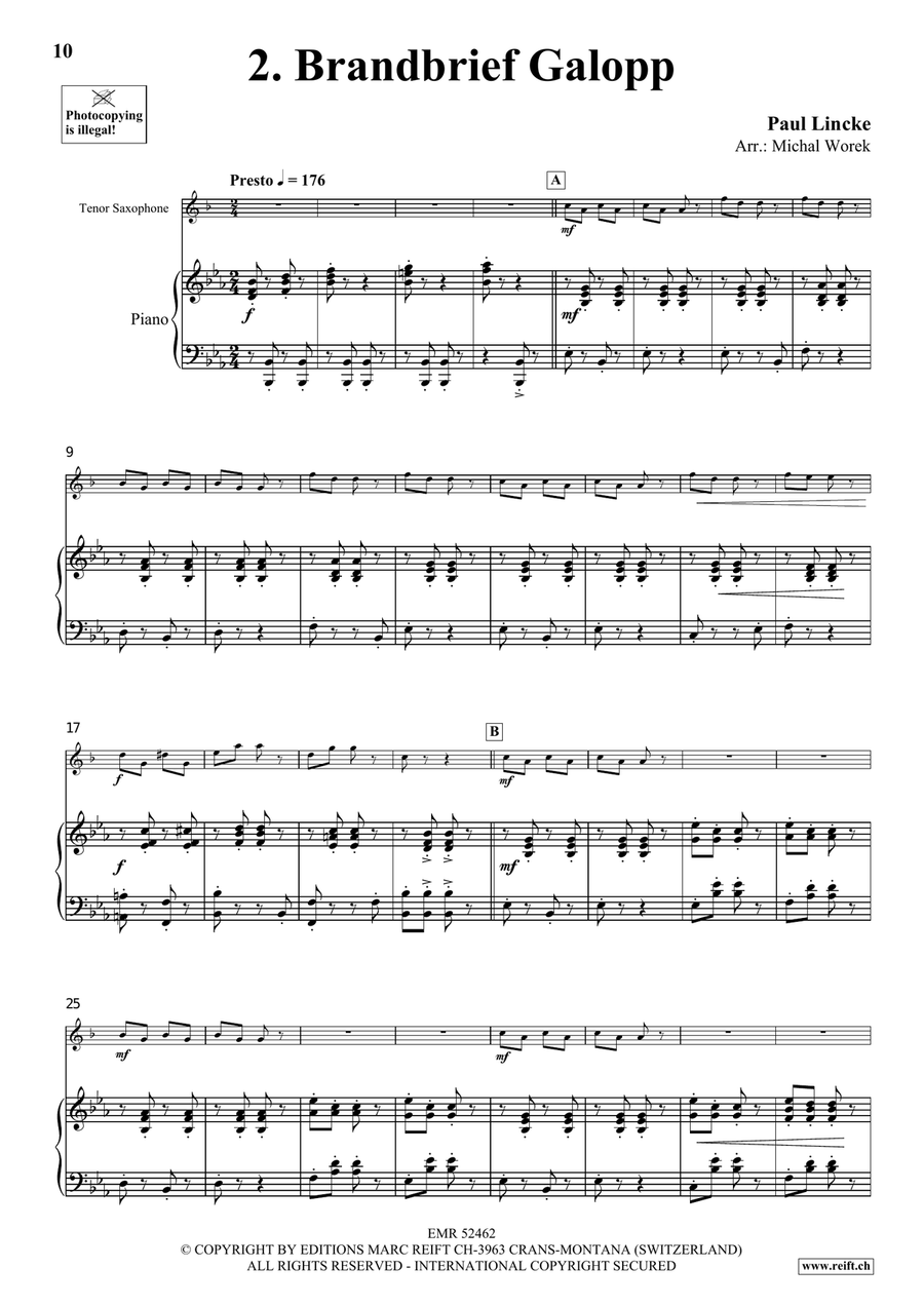 Around The World Volume 3 Tenor Saxophone scores gallery preview page 7