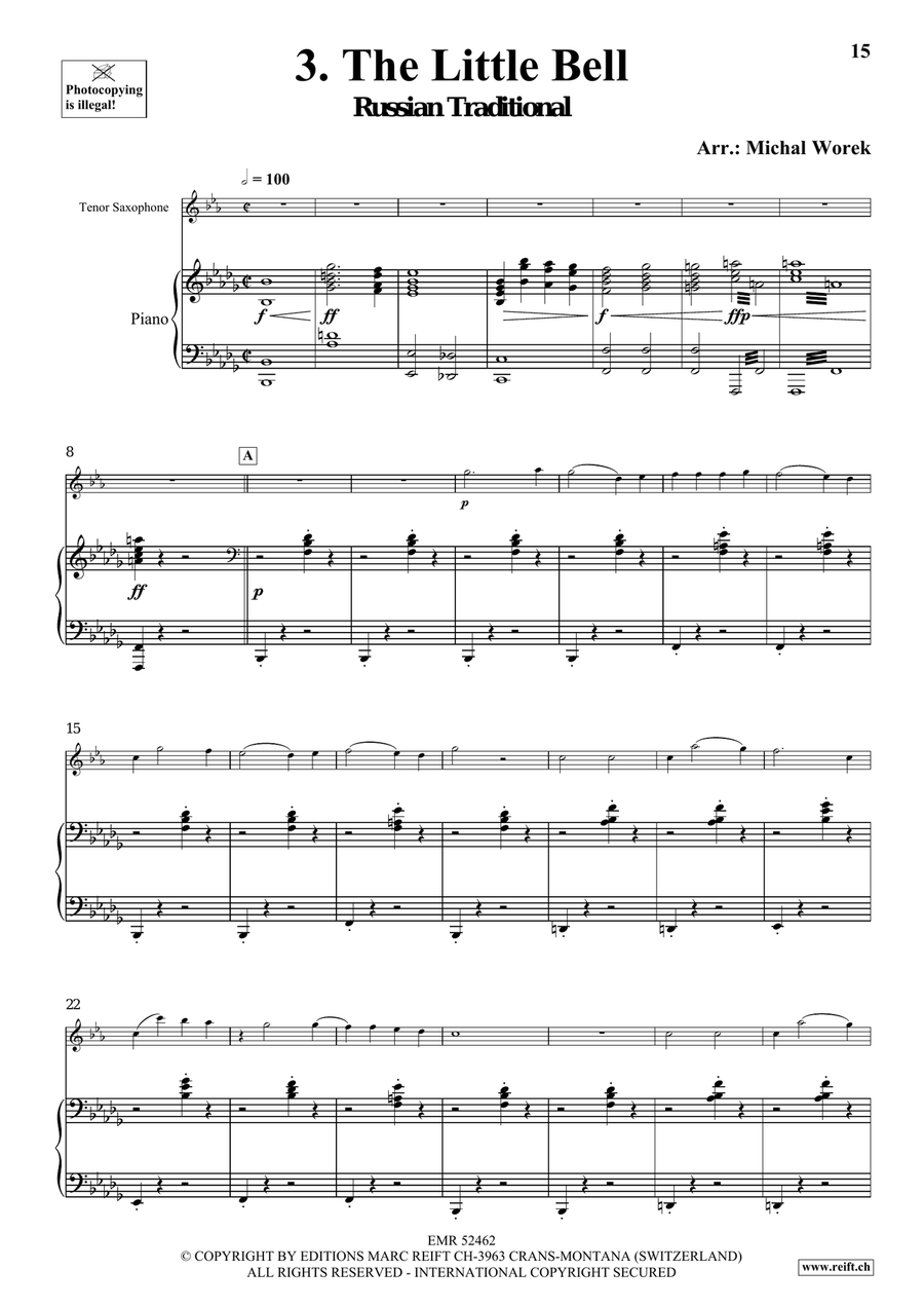Around The World Volume 3 Tenor Saxophone scores gallery preview page 9