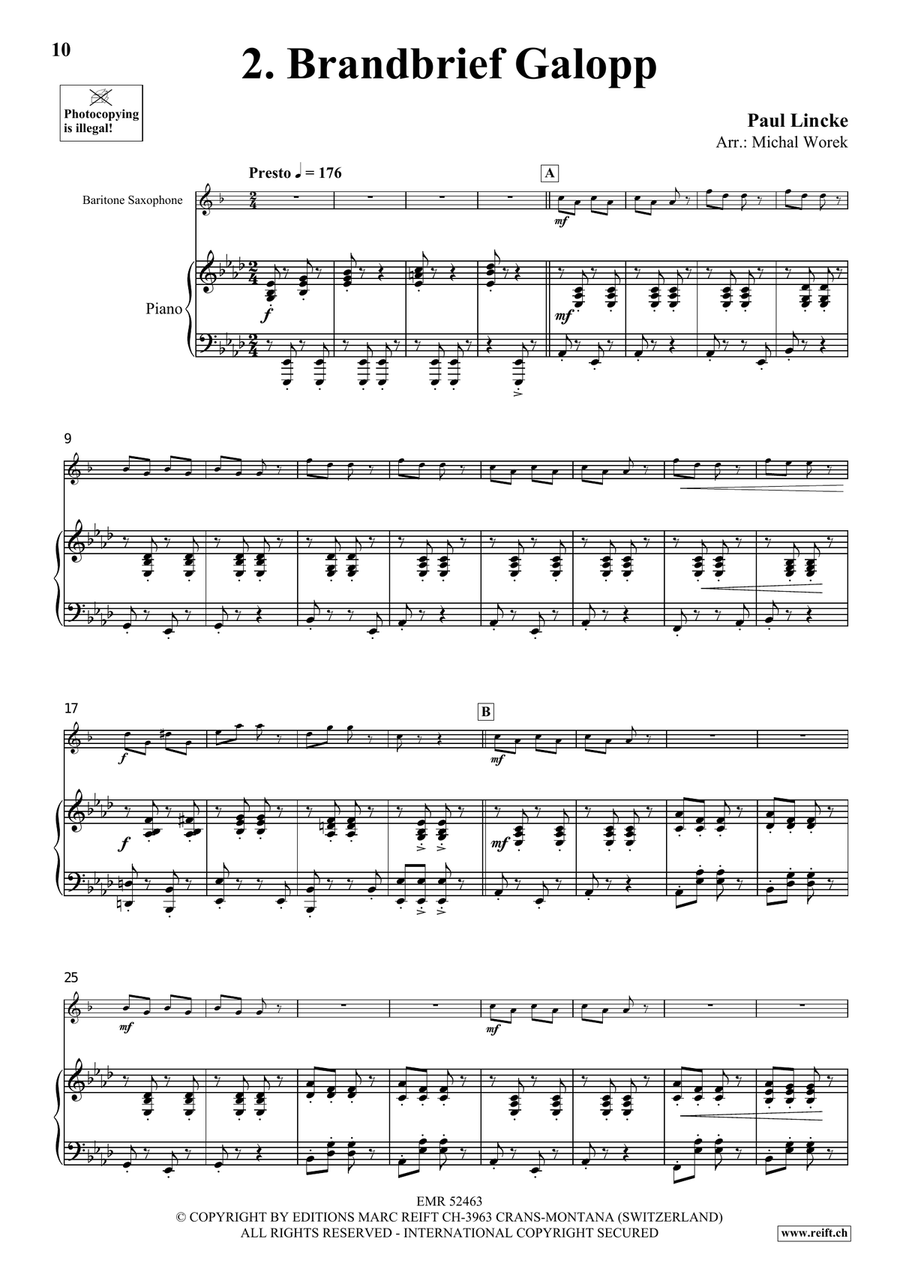 Around The World Volume 3 Baritone Saxophone scores gallery preview page 7