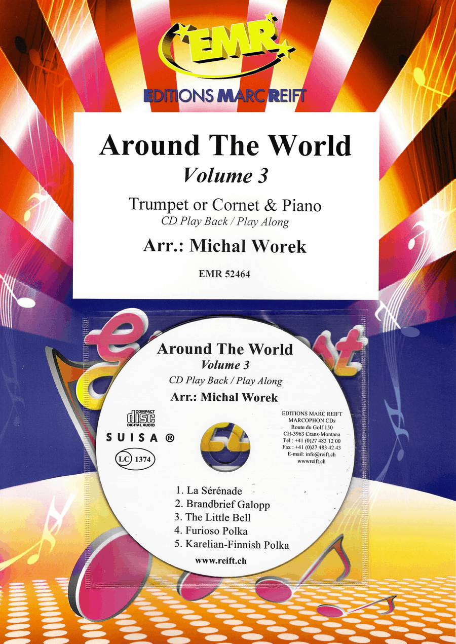 Around The World Volume 3 Cornet scores gallery preview page 1