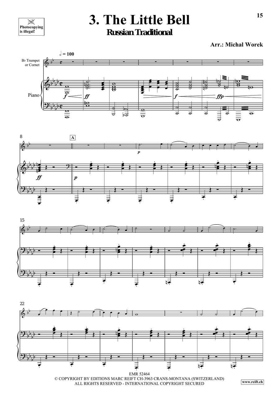 Around The World Volume 3 Cornet scores gallery preview page 9