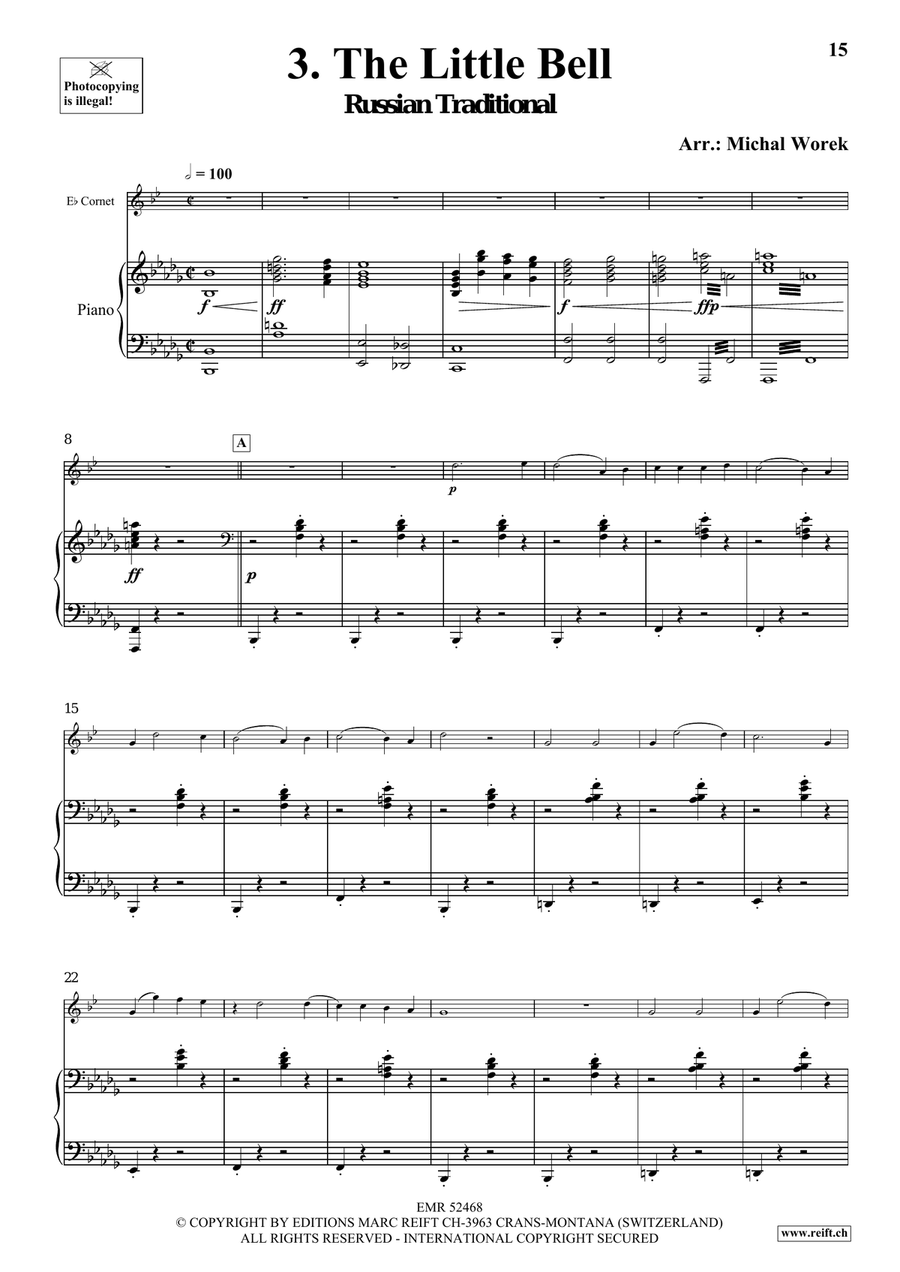 Around The World Volume 3 Cornet scores gallery preview page 9