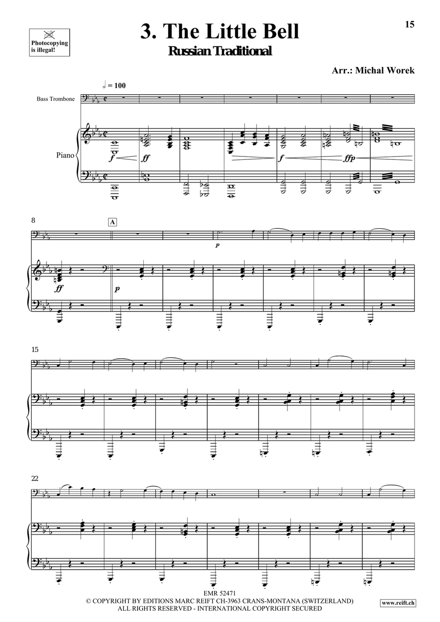 Around The World Volume 3 Trombone scores gallery preview page 9