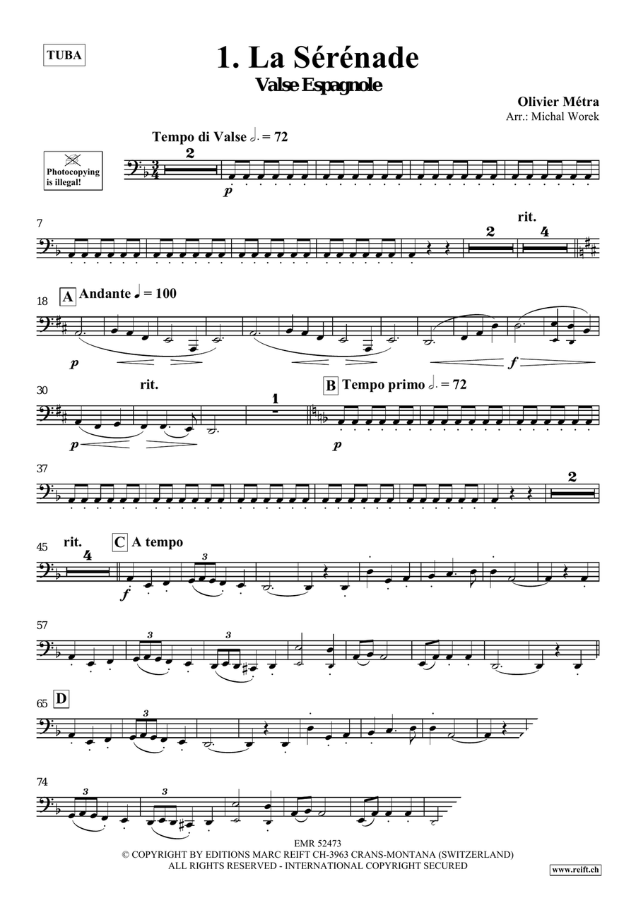 Around The World Volume 3 Tuba scores gallery preview page 4