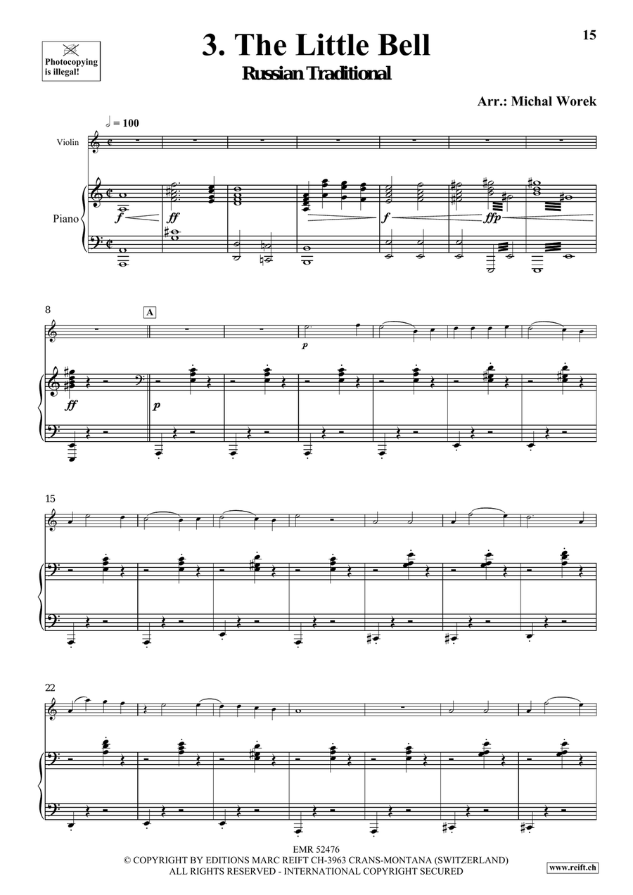 Around The World Volume 3 Violin Solo scores gallery preview page 9