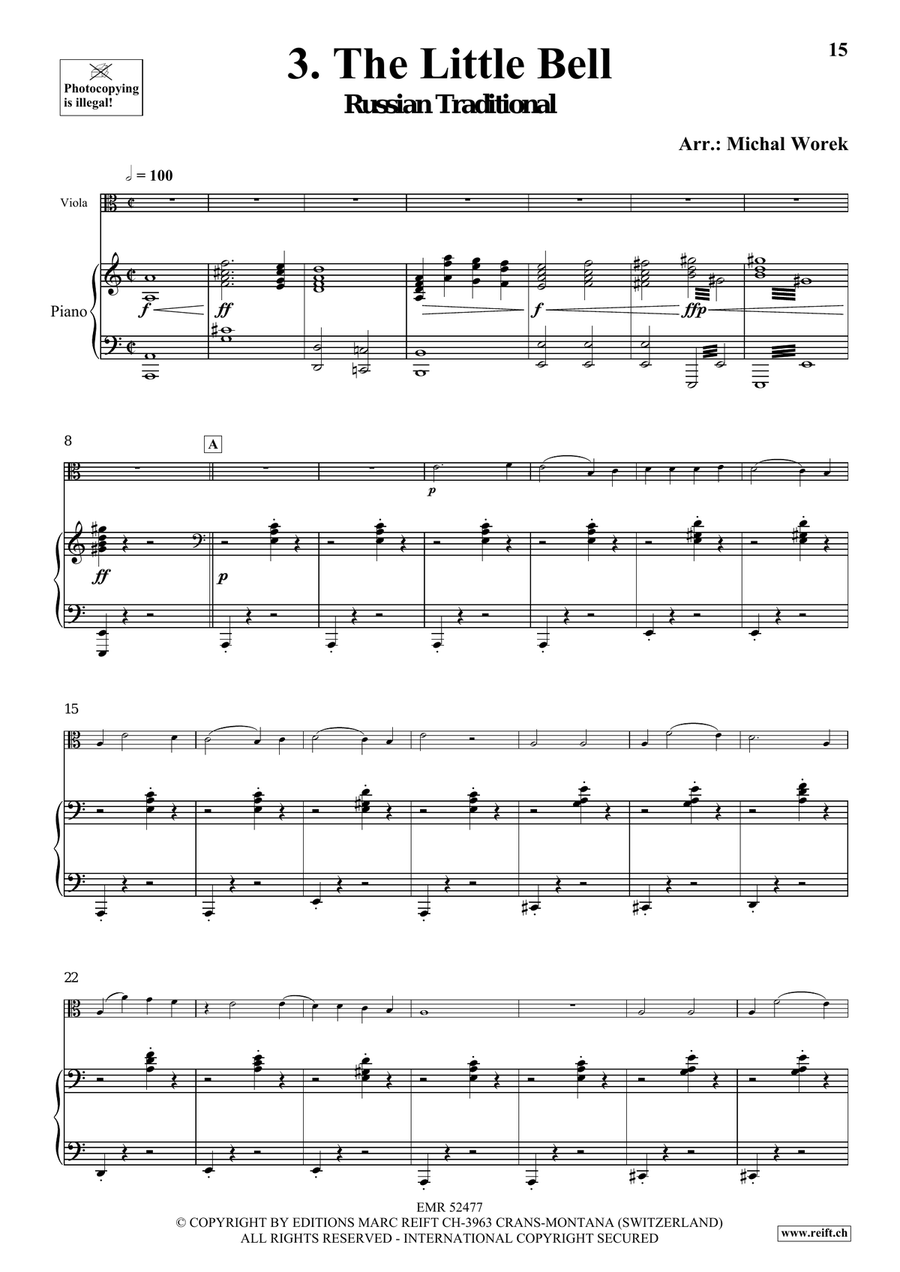 Around The World Volume 3 Viola scores gallery preview page 9