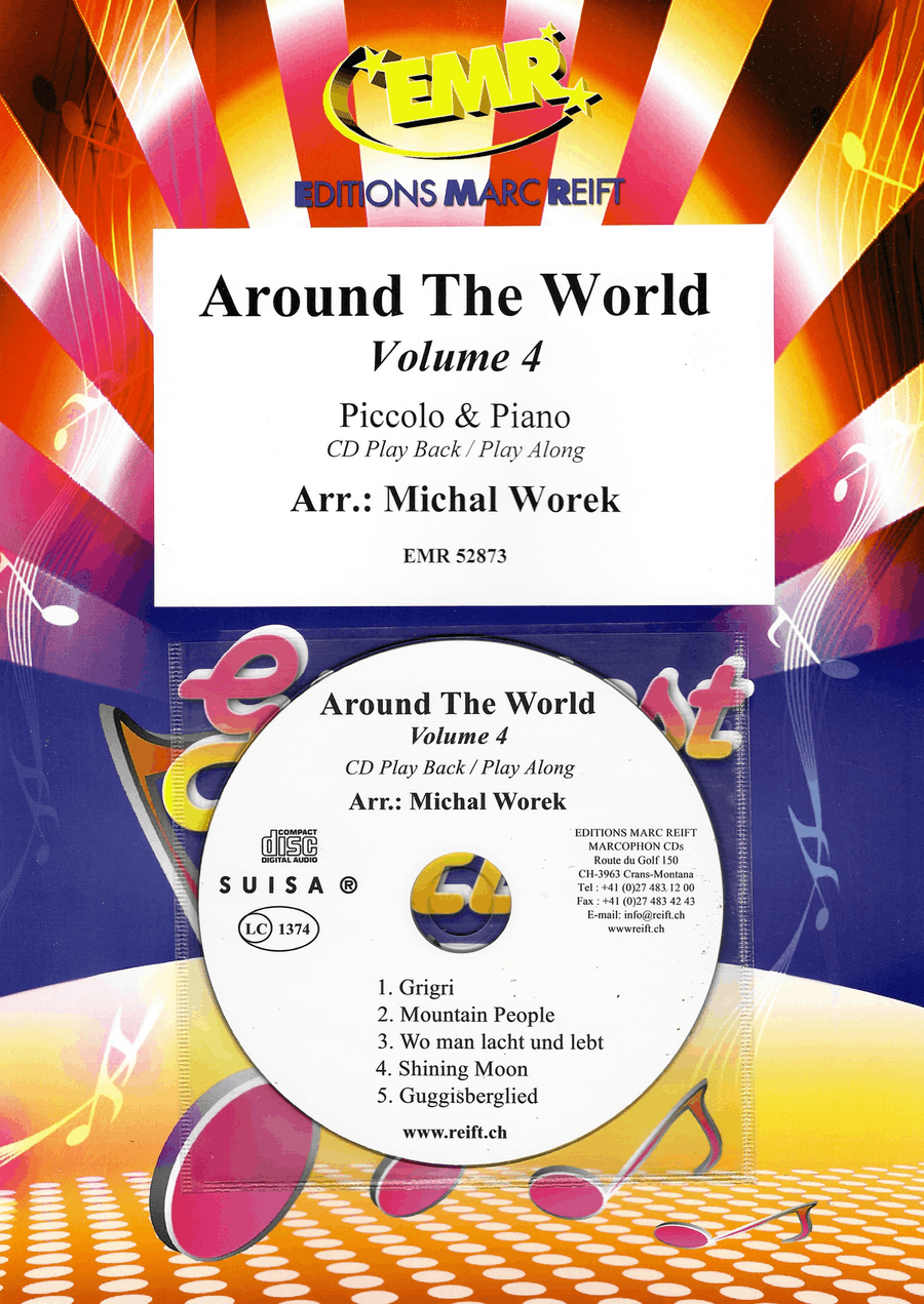 Around The World Volume 4 Piccolo scores gallery preview page 1