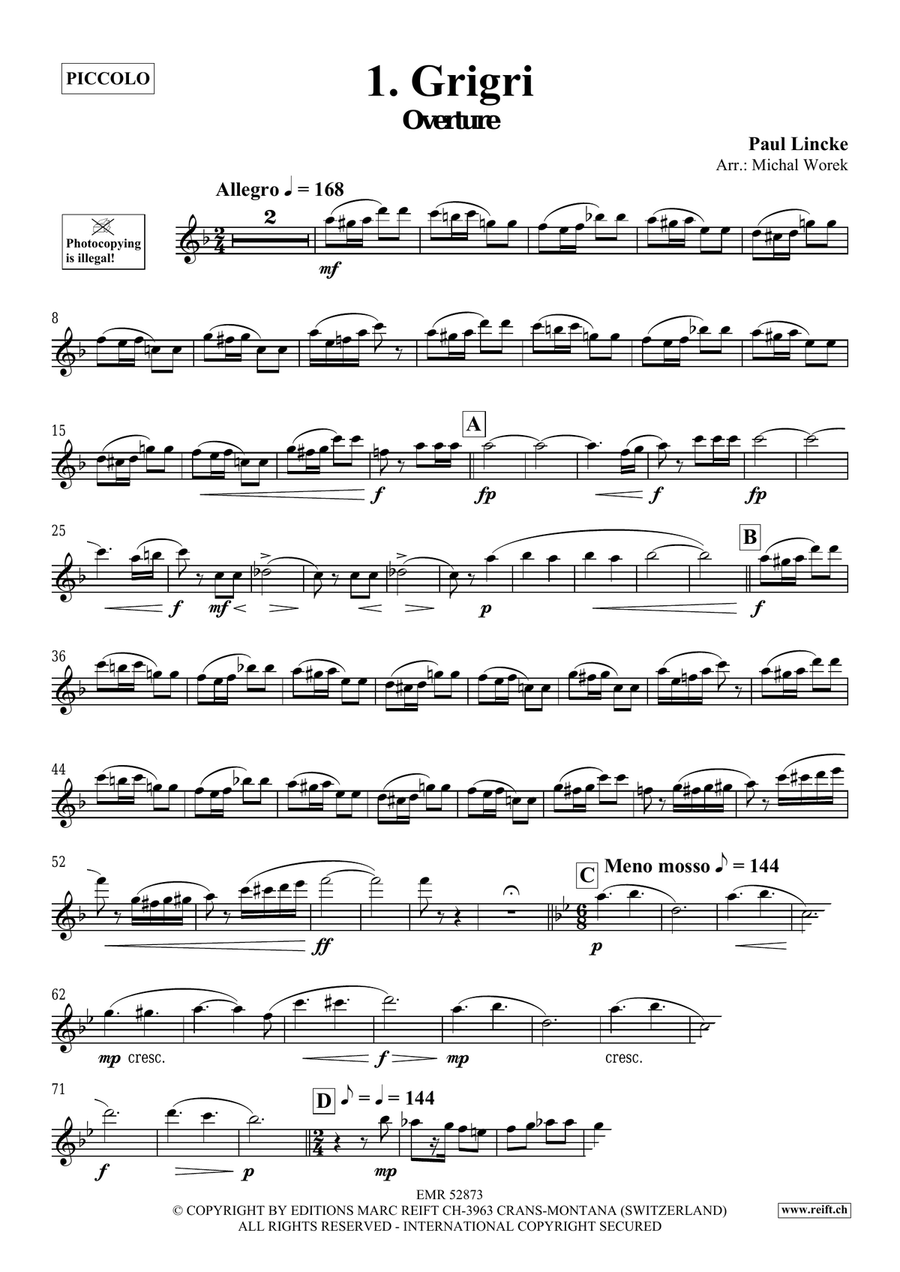Around The World Volume 4 Piccolo scores gallery preview page 4