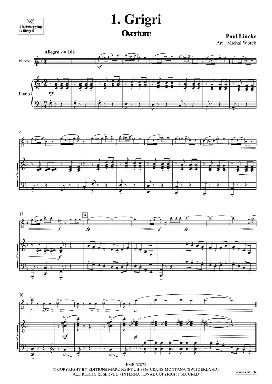 Around The World Volume 4 Piccolo scores gallery preview page 5