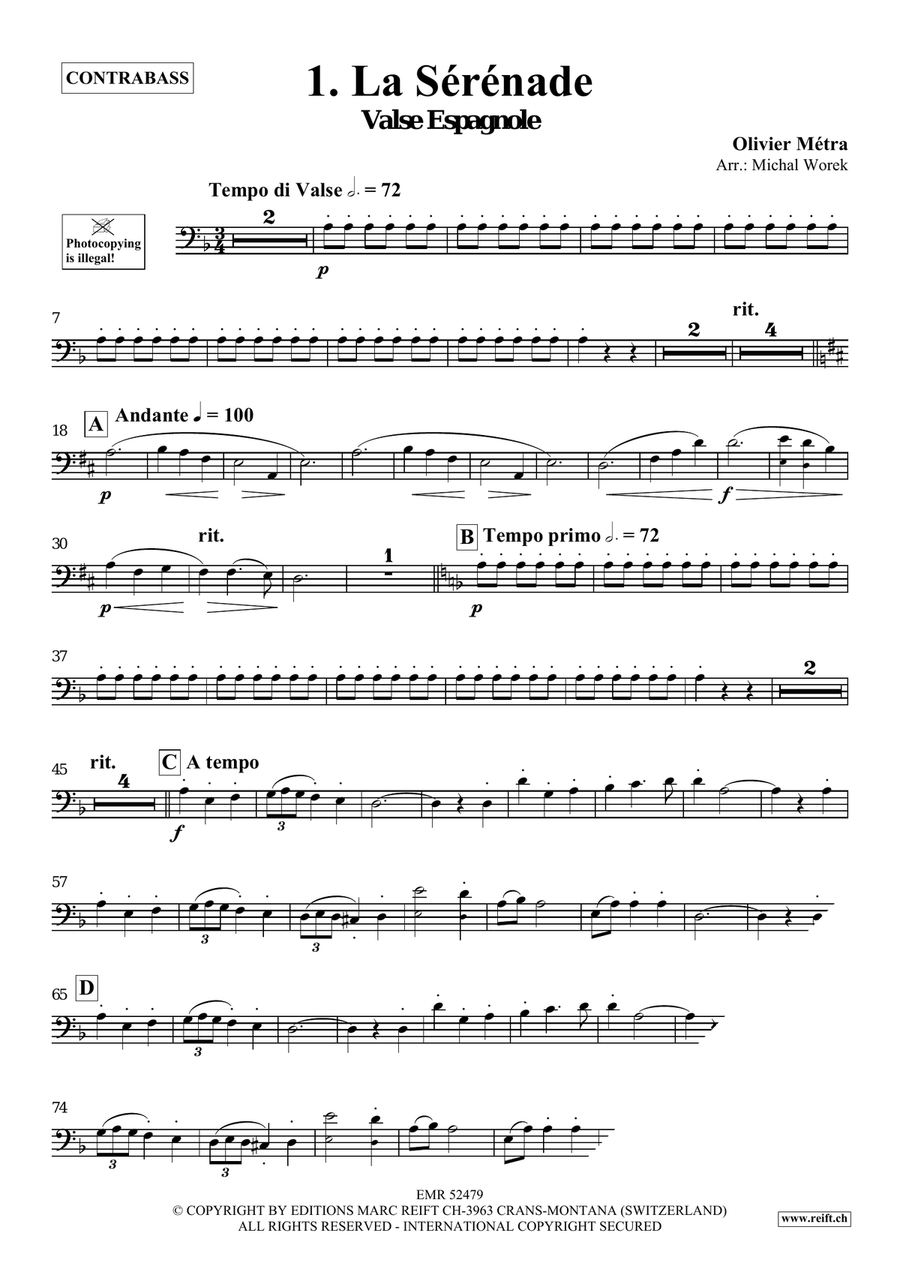 Around The World Volume 3 Double Bass scores gallery preview page 4