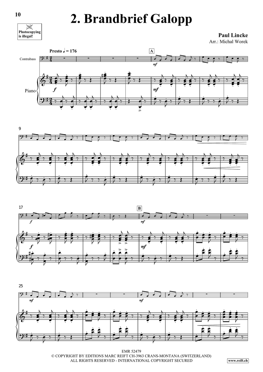 Around The World Volume 3 Double Bass scores gallery preview page 7