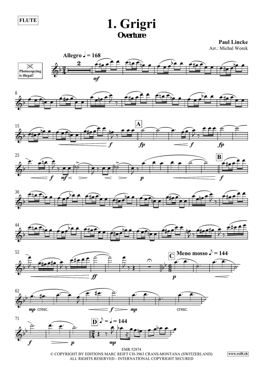 Around The World Volume 4 Flute Solo scores gallery preview page 4