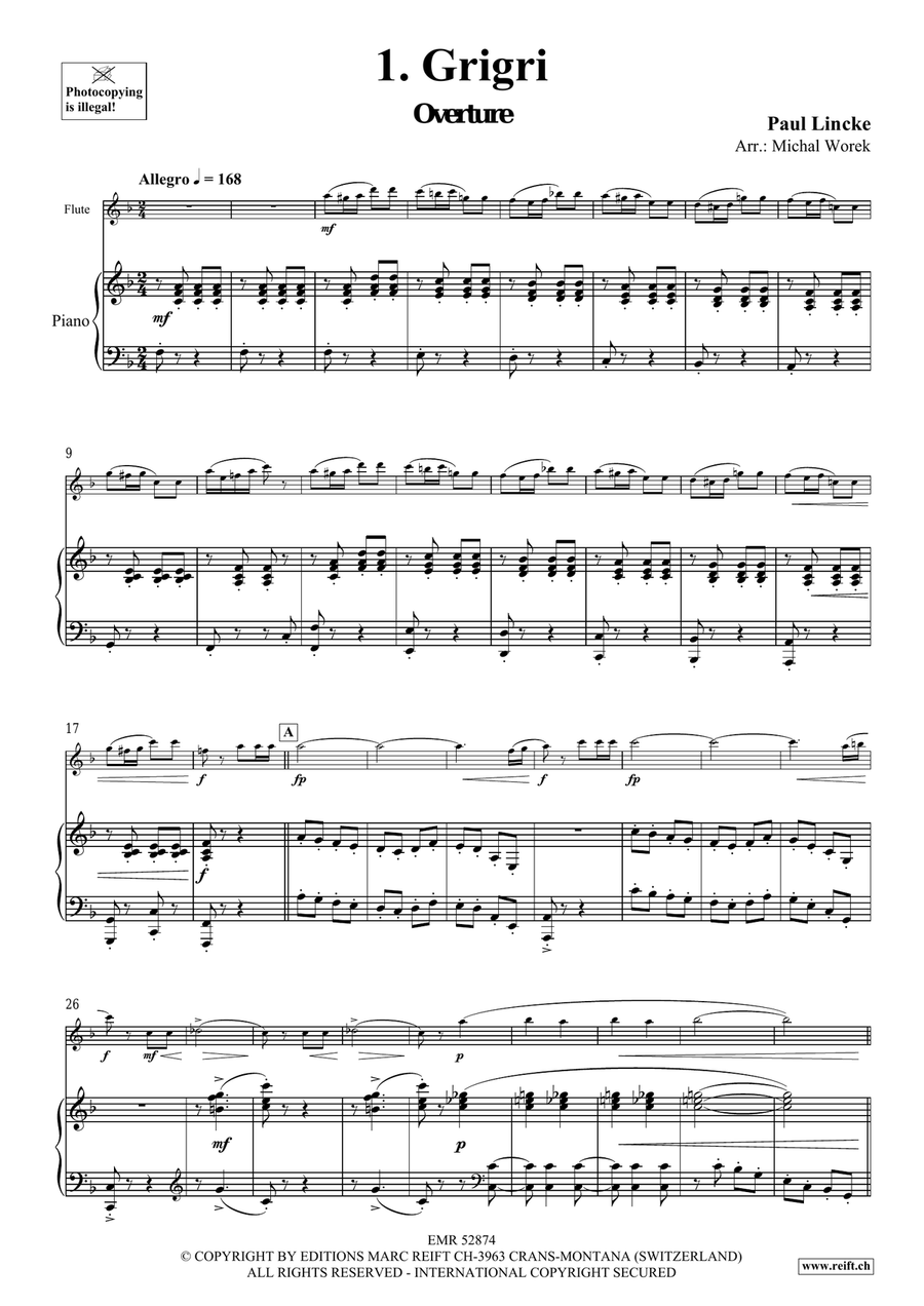 Around The World Volume 4 Flute Solo scores gallery preview page 5