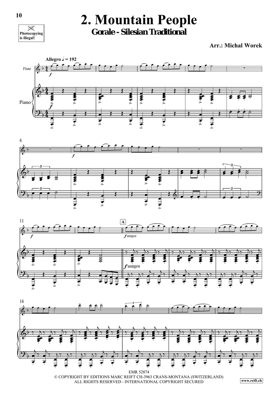 Around The World Volume 4 Flute Solo scores gallery preview page 7