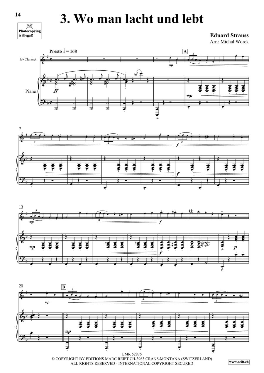 Around The World Volume 4 Clarinet Solo scores gallery preview page 9