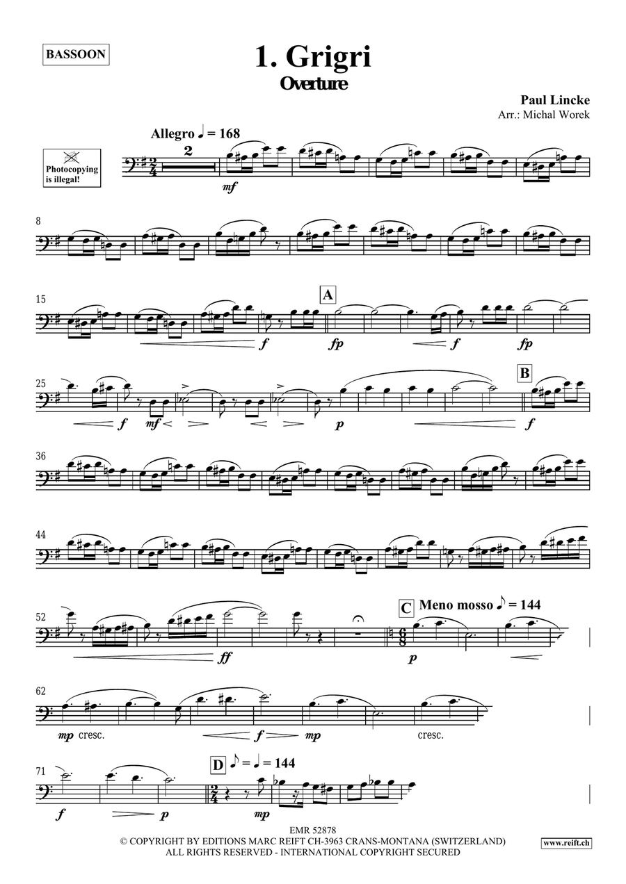 Around The World Volume 4 Bassoon Solo scores gallery preview page 4
