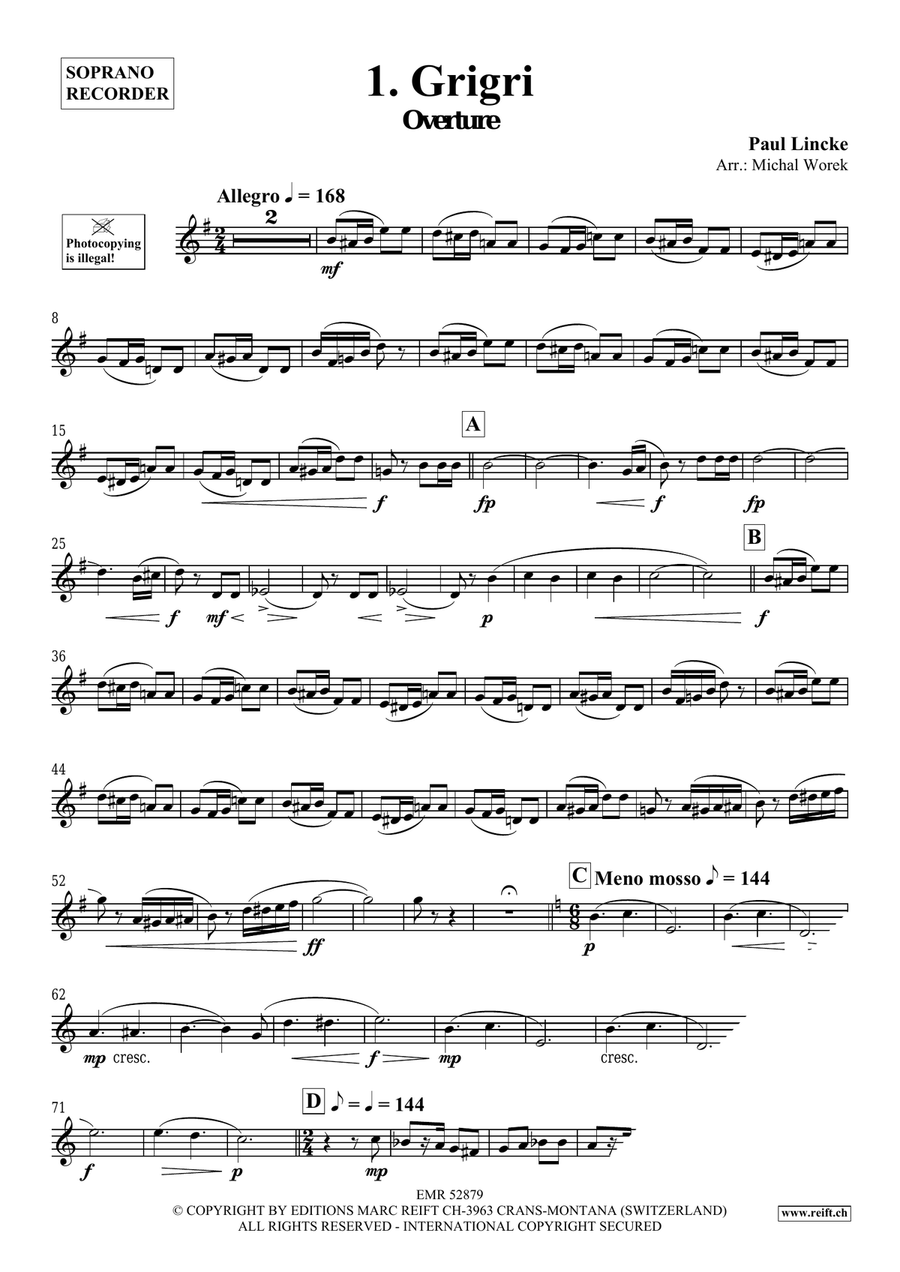 Around The World Volume 4 Soprano Recorder scores gallery preview page 4